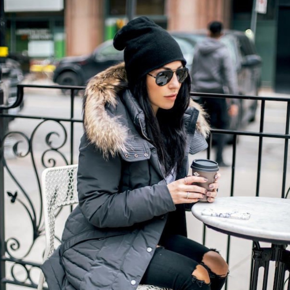 Black Beanie